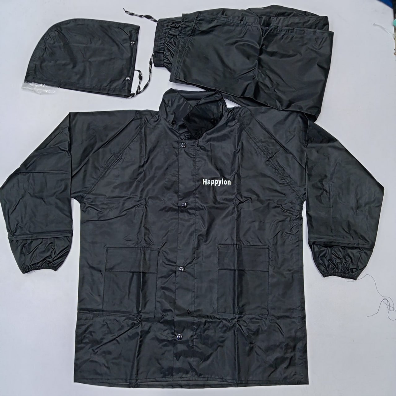 100% Water proof High quality Rain Coat With Pant thumbnail 4