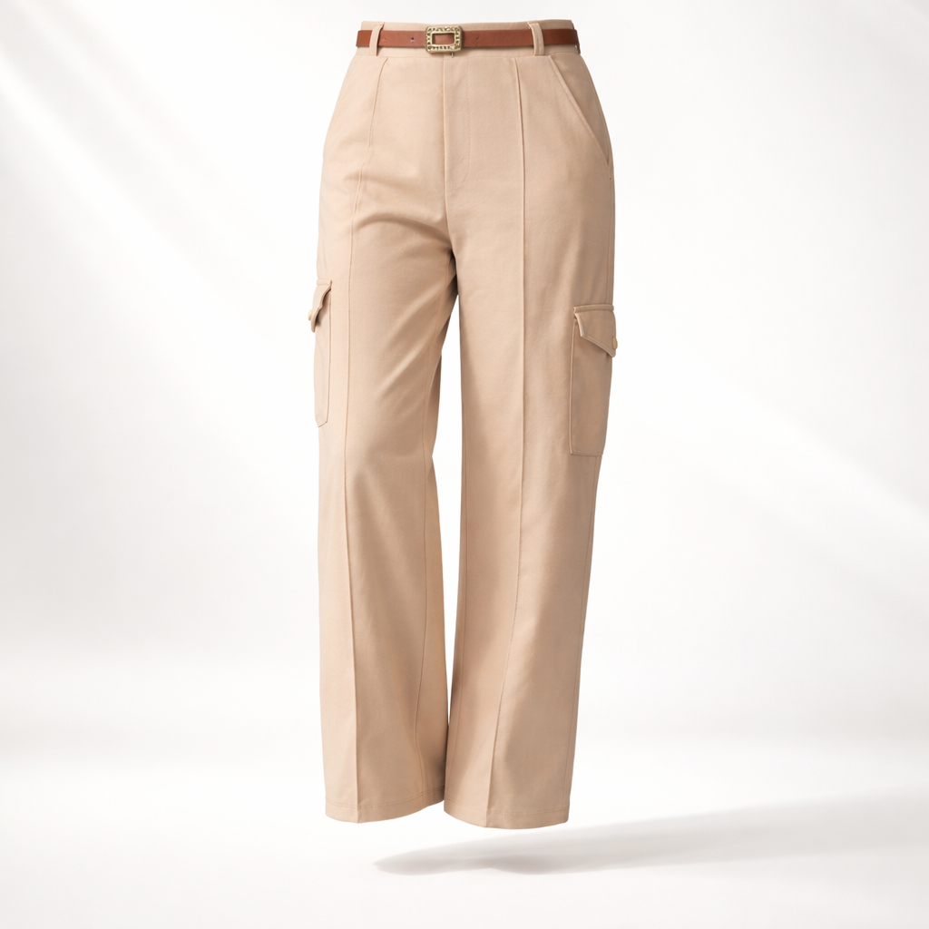 Premium light beige cream Cargo Pant