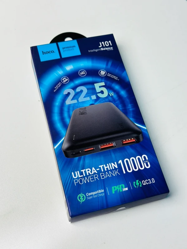 HOCO J101 10,000mAh 22.5W Power Bank thumbnail 3