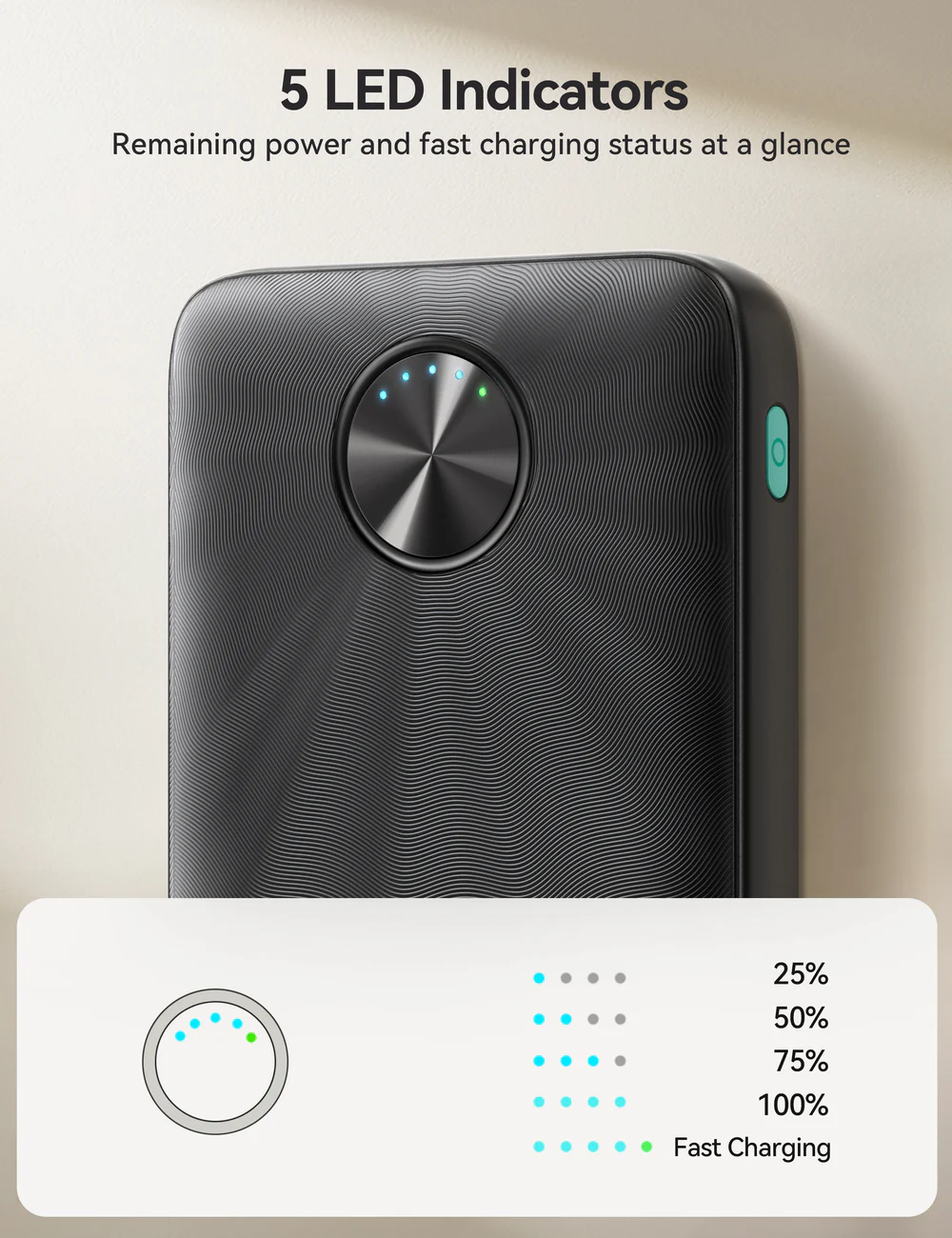 Joyroom JR-PBF15 22.5W 10000mAh Power Bank thumbnail 2