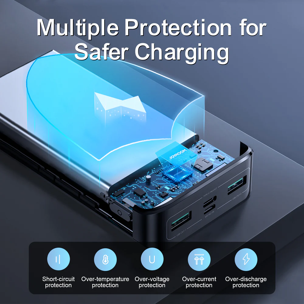 Joyroom JR-QP192 20000mAh 22.5W Fast Charging Power Bank thumbnail 2