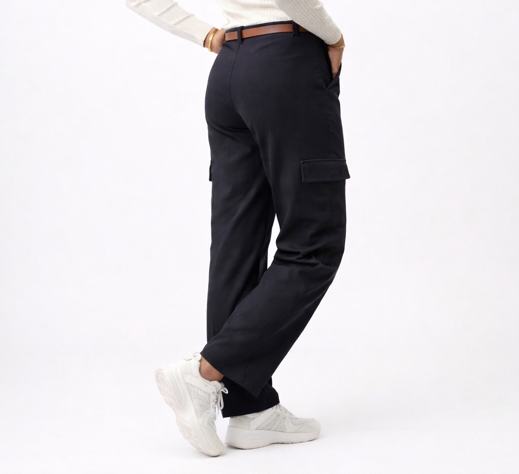 Premium Black Cargo Pant thumbnail 4