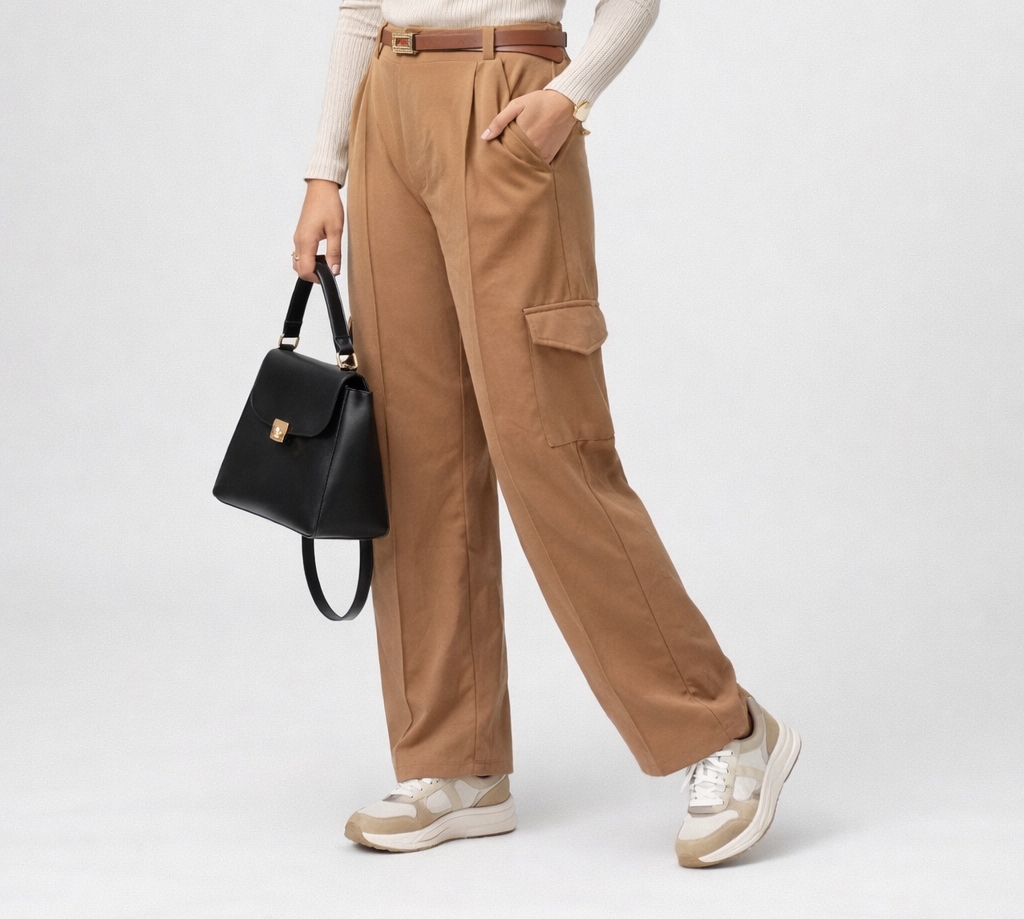 Premium light brown Cargo Pant thumbnail 2