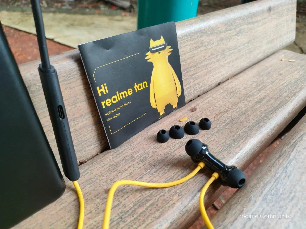 Realme Buds Wireless 3 – Bass Yellow thumbnail 4