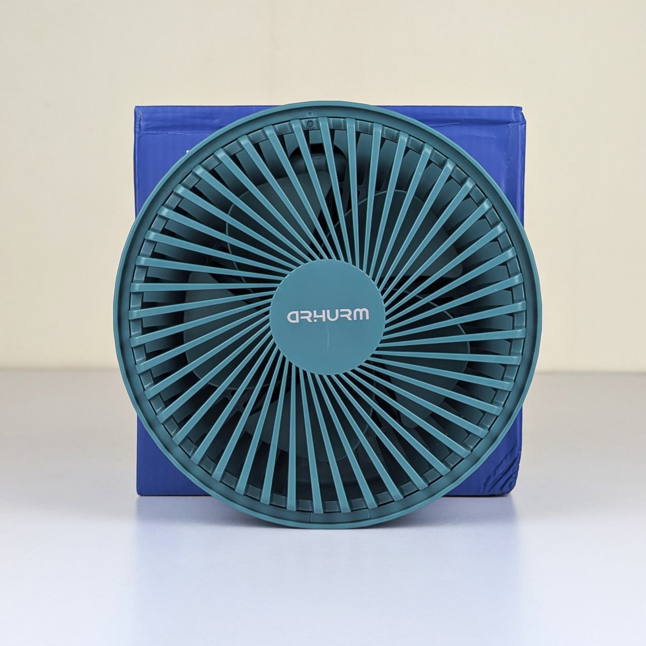 Rechargeable 5-inches Folding fan HCZ21 Green colour thumbnail 3